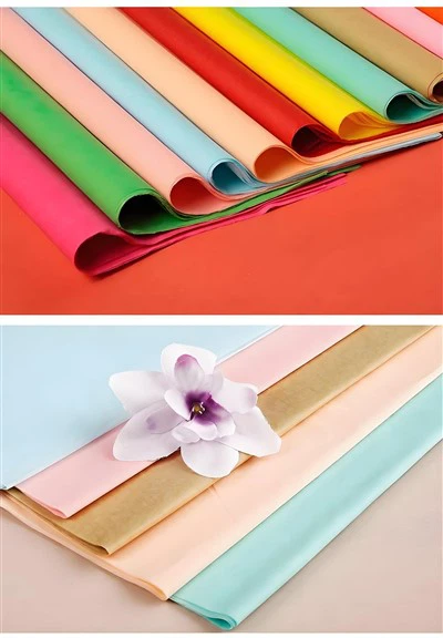 ورقة أنسجة ملونة عالية الجودة